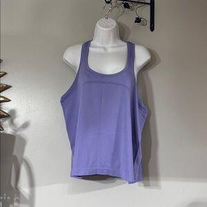 lululemon Swiftly tech Lavender Racerback Tank Top  size 14